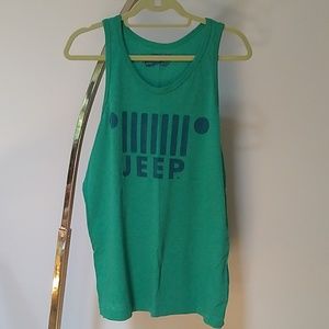 Men's Sleeveless Jeep Tank